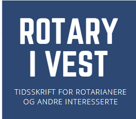 Rotary i Vest nr 9 for april